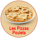 livraison PIZZAS POULETS  à  grez doiceau 1390