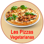 livraison PIZZAS PIZZAS VÉGÉTARIANASS  