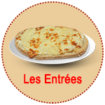 livraison ENTRÉES  à  limal 1300